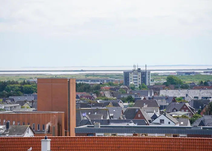 Ferienwohnung Sylter Welle mit Meerblick